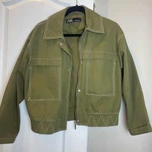 Zara cargo jacket